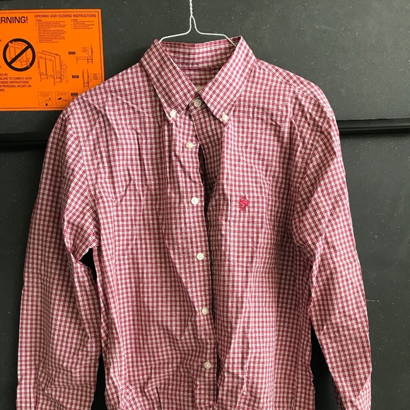 Red and White Checkered Brooks Brothers Shirt - Picture 1 of 1